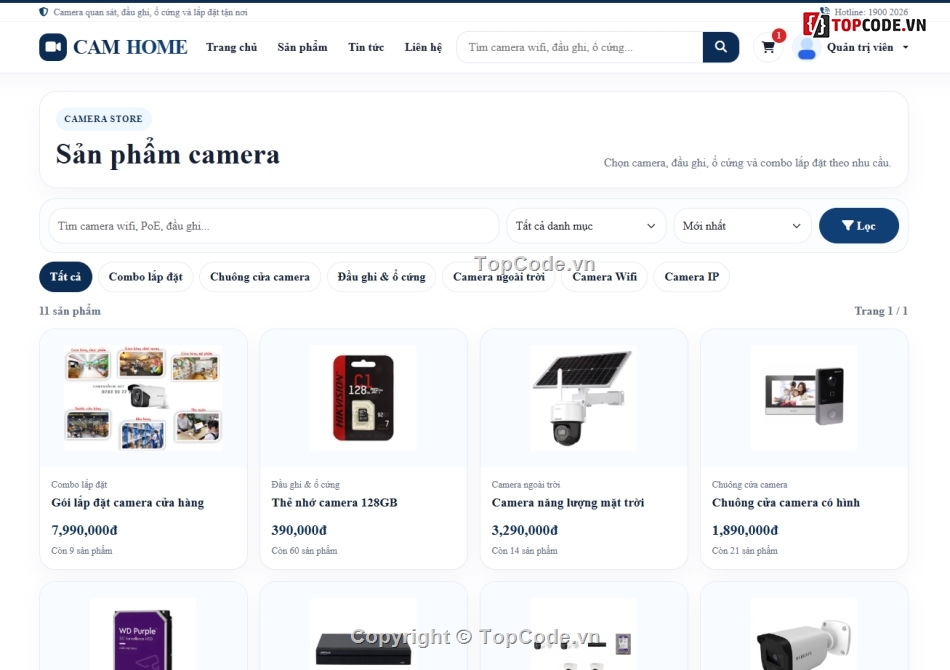 camera,bán camera,cửa hàng camera